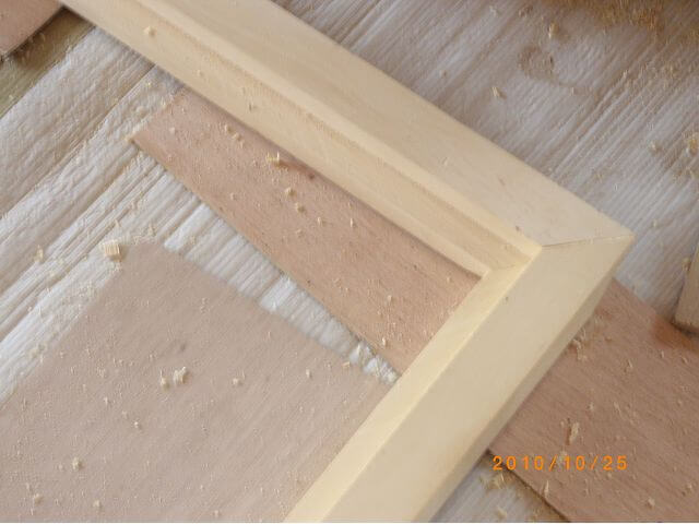 木工裝潢-臺面邊框接合
