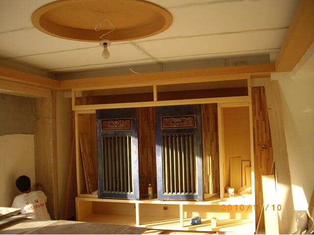 新店木工裝潢-造型天花板